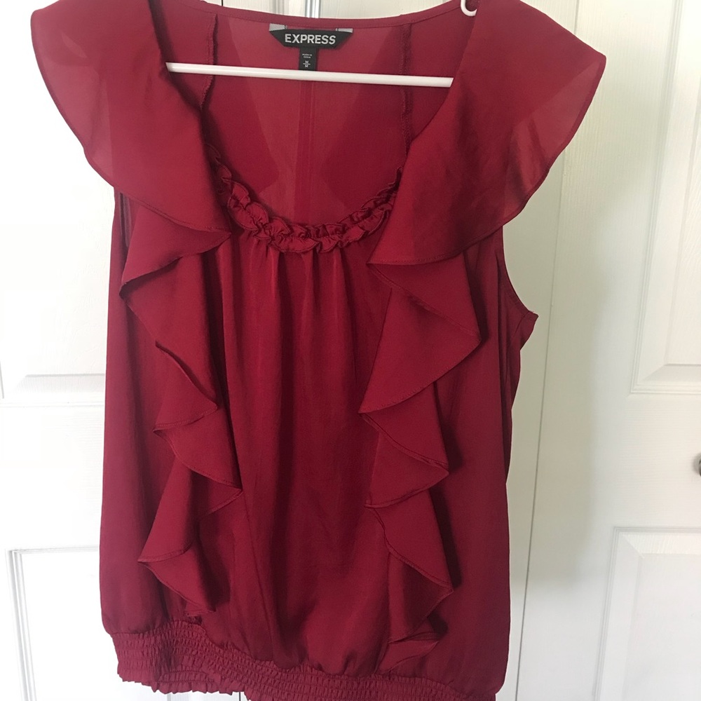Express Ruffle top
